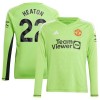 Original Fußballtrikot Manchester United Heaton 22 Torwart Heimtrikot 2023-24 Langarm Für Herren